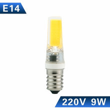 Load image into Gallery viewer, LARZI LED G4 G9 E14 Lamp Bulb AC/DC Dimming 12V 220V 3W 6W 9W COB SMD LED Lighting Lights replace Halogen Spotlight Chandelier